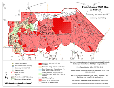 约翰逊堡 WMA 地图 02 二月 24
